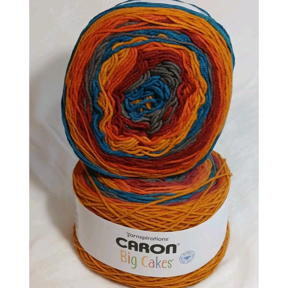 NEW LOW PRICE!! - Brand New! Lower Price -  Caron Big Cakes Yarn Toffee Brickle